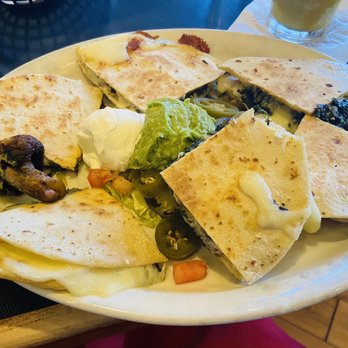 Spinach Quesadillas