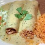 Cilantro Chicken Enchiladas